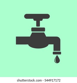Save water sign, vector illustration
