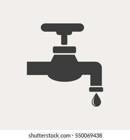 Save water sign, vector illustration