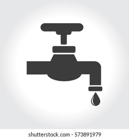 Save water sign, vector illustration