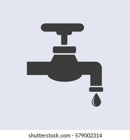 Save water sign, vector illustration