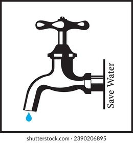 Save Water Social Message Design and Social Message Banner