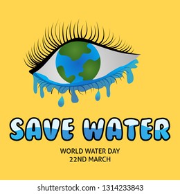 Save Water -  World Water Day