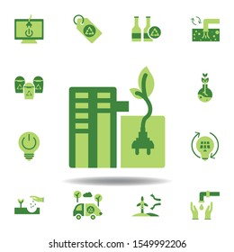 save the world, architecture and city colored icon. Elements of save the earth illustration icon. Signs and symbols can be used for web, logo, mobile app, UI, UX on white background