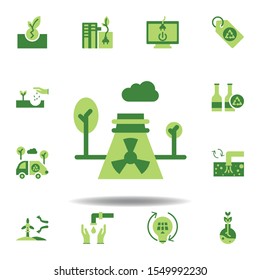 save the world, buildings colored icon. Elements of save the earth illustration icon. Signs and symbols can be used for web, logo, mobile app, UI, UX on white background