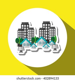 Save world design, vector illustration