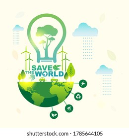 Salvemos el concepto ecológico ecológico mundial.