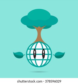 Save the World, Ecology design - background