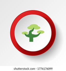 save the world, ecology and environment colored button. Elements of save the earth. Signs and symbols can be used for web, logo, mobile app, UI, UX