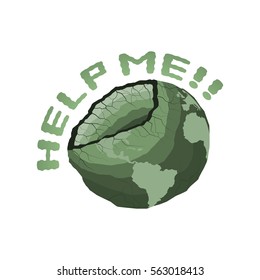 Save the World Environment Pollution Green