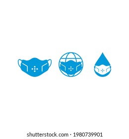 Inspiración en el diseño del logotipo de la máscara mundial