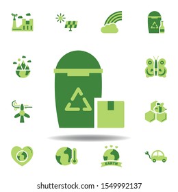 save the world, paper recycle colored icon. Elements of save the earth illustration icon. Signs and symbols can be used for web, logo, mobile app, UI, UX on white background