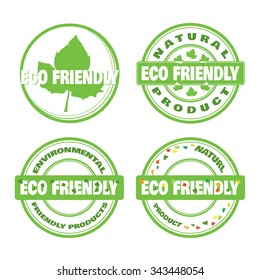 Save The World. Tag Label For Environmentally Friendly Products.