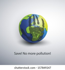 Save the World - Vector Design