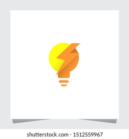 Save Your Energy Bulb Logo Inspirations Template