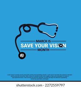Save your vision month observed in month of March