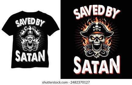 Saved By Satan Halloween shirt gift for Halloween