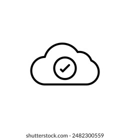 Saved to Drive Icon Set Digital Storage Illustrations for Technology and Data Projects