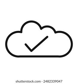 Saved to Drive Icon Set Digital Backup Illustrations for Data Storage and Cloud Computing
