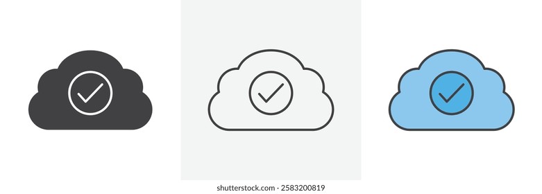 Saved to drive icons pack for website designs