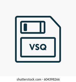 Saved Memory Icon. Flat Isolated Graphic Vector Symbol Outline Style Design