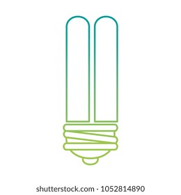saving bulb energy light icon
