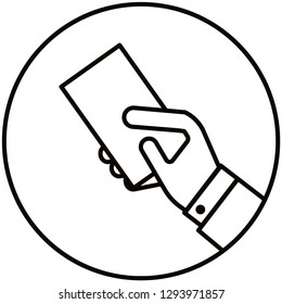 saving card icon vector
