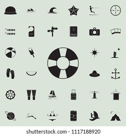 saving circle icon. Detailed set of summer pleasure icons. Premium quality graphic design sign. One of the collection icons for websites, web design, mobile app on colored background