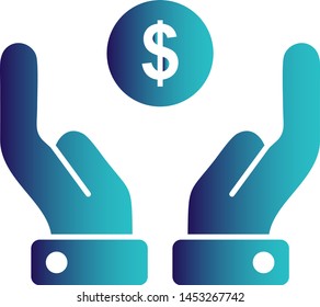 Saving Dollar icon for your project
