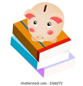 Saving for Education - Vector