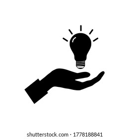 saving electricity icon vector illustration logo template