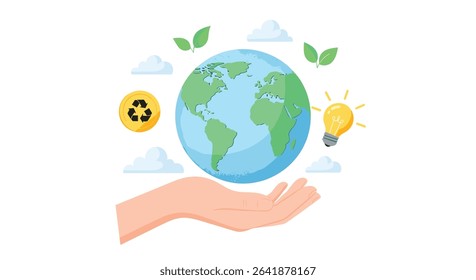 Saving the Environment Using Clean Energy and Recycling For a Sustainable Future