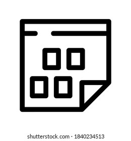 guardar icono o logotipo símbolo de signo aislado ilustración vectorial - iconos vectoriales de estilo negro de alta calidad
