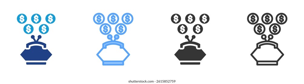 Saving icon set multiple style collection