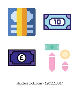saving icon set. vector set about money icons set.