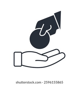 saving icon. vector.Editable stroke.linear style sign for use web design,logo.Symbol illustration.