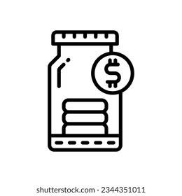 saving icon for your website, mobile, presentation, and logo design.