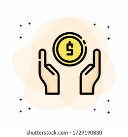 saving and investing,neatly made and clean design
placed in eps 10 file that you can edit
