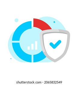 saving mode, mobile data protection concept illustration flat design vector eps10. modern graphic element for landing page, empty state ui, infographic, icon