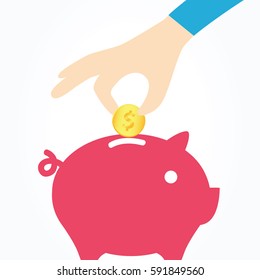 Saving money.