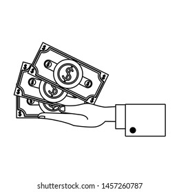 saving money business finance banking concept elements cartoon vector illustration graphic design