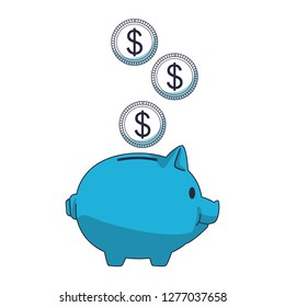 saving money cartoon