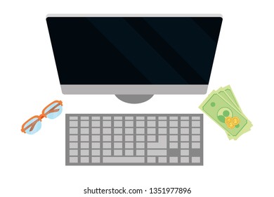 saving money cartoon
