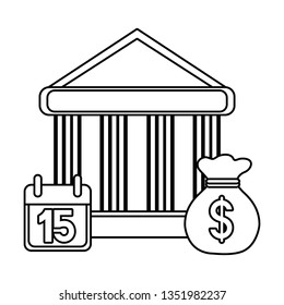 saving money cartoon