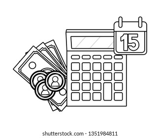 saving money cartoon