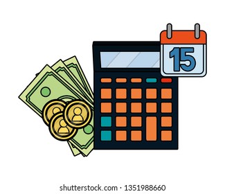 saving money cartoon