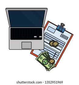 saving money cartoon