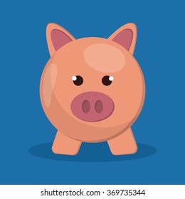 Saving money design 