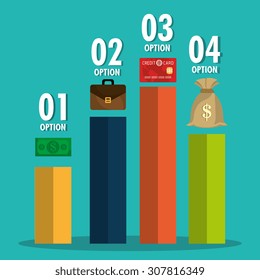 Saving money design, vector illustration eps 10. Saving money design, vector illustration eps 10.
