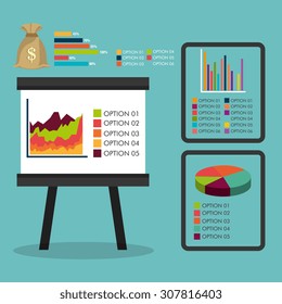 Saving money design, vector illustration eps 10.