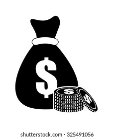 Saving money design, vector illustration eps10